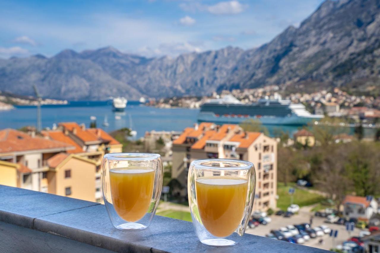 The View Of Kotor - Sea & Old Town View Leilighet Eksteriør bilde